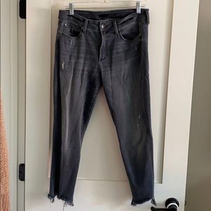 Joe’s Jeans “The Icon” mid-rise skinny crop
